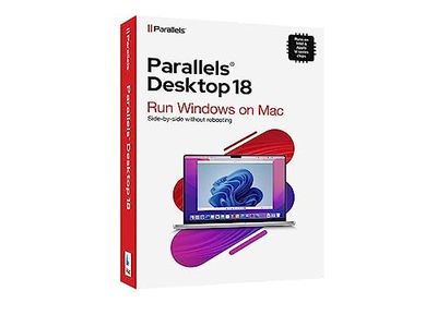 Parallels Desktop 18 | Logiciel de machine virtuelle pour exécuter Win sur Mac | Licence perpétuelle | 1 Appareil | Mac | Box