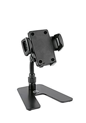 K&M - König & Meyer »19746 DESKTOP SMARTPHONE STAND« Staffa-Universale - Colore: Nero
