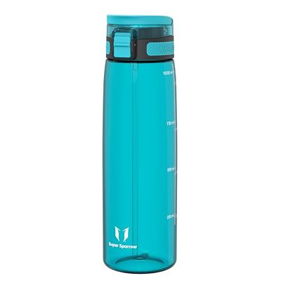Super Sparrow Sportfles - TouchSip Tritan Waterfles - 1L - BPA-vrije - Geschikt voor sport, school, buitenshuis
