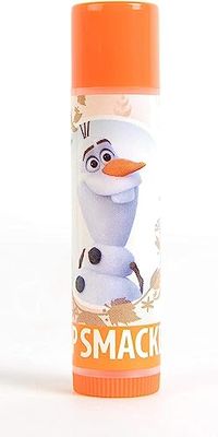 Lip Smacker Olaf, Bálsamo Labial Inspirado en Frozen para Niños, Hidrata, Suaviza, Da Brillo, Sabor a Gofre y Sirope