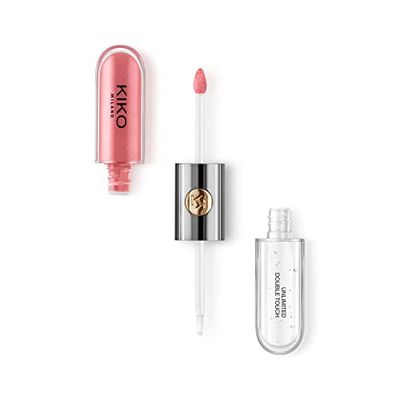 KIKO Milano Unlimited Double Touch 112, Rossetto Liquido In 2 Step, Finish Luminoso. Tenuta Fino A 12 Ore. Base Colorata No Transfer