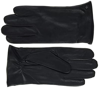 Roeckl Boston Touch läderhandskar för män, Svart, 7.5