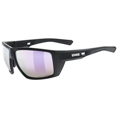 uvex mtn venture CV, Sportglasögonen unisex – vuxen, black matt, one size