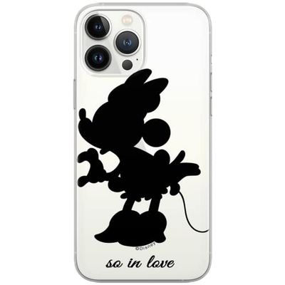 ERT GROUP mobiltelefonfodral för Samsung S21 PLUS originalt och officiellt licensierat Disney mönster Minnie 002 optimalt anpassad till formen på mobiltelefonen, gedeeltelijk transparant