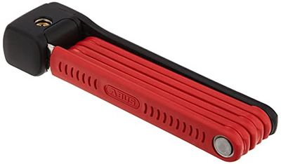 ABUS Bordo Lite 6055K SH cadeado dobrável com estribo - cadeado de bicicleta extra leve de aço especial - nível de segurança 7 - 85 cm - vermelho