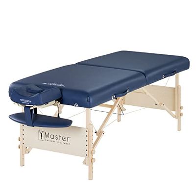 Master Massage Cm Mobil-Lettino da Massaggio Pieghevole, per Cosmetici massaggiante, Liegefläche: 184 x 76 cm, Arbeitshöhe: 60-86 cm