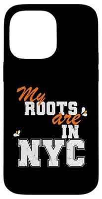 My Roots Are in NYC Tee Fourth July Thanksgiving Women Men Case for iPhone 14 Pro Max