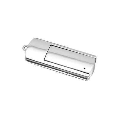BigBuy Tech Pendrive Krom 146241 16 GB, zilverkleurig