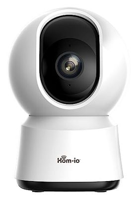 Hom-Io | Wewnętrzna i zewnętrzna kamera WiFi, kamera bezpieczeństwa z inteligentnym wykrywaniem ruchu, model SMART EYE 5.0