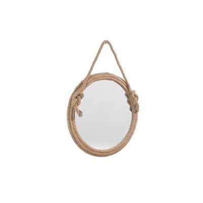 Romimex Wandspiegel, natuurlijk hout, MDF, 71 x 95 x 4 cm