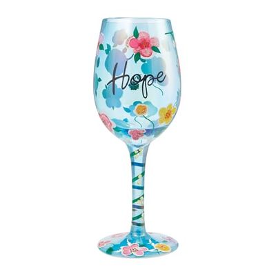 Lolita Be Hope Wine Glass Drinking Glasses