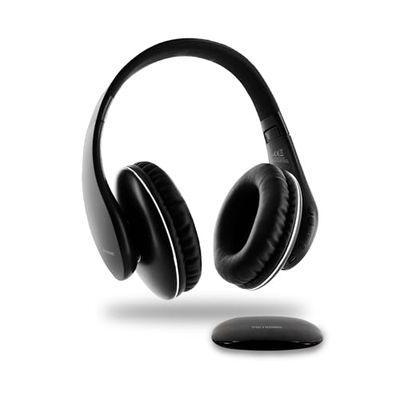 METRONIC Draadloze tv-stereohoofdtelefoon, digitale optische ingang, licht en ergonomisch, volumeregeling op de hoofdtelefoon - 480200