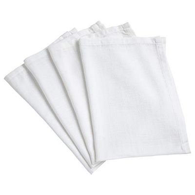 babyCalin Bio - Set de 4 Langes 50 x70 cm en coton biologique