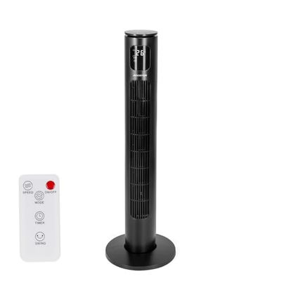 Intelligente WLAN-WB-torenventilator: controleer de temperatuur van je huis overal uit. Stil en elegant en efficiënt, geniet van een frisse en aangename sfeer.