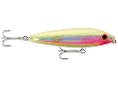 Rapala Saltwater Skitter Walk 11 Leurre de pêche, Mixte, SSW11HBNC, Chartreuse holographique, Taille Unique