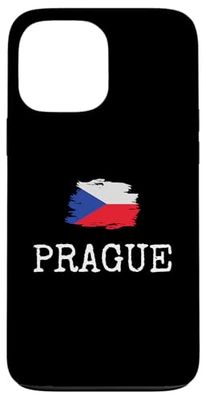 Praga Città Repubblica Ceca Paese Viaggio in famiglia Uomini Donne Custodia per iPhone 13 Pro Max