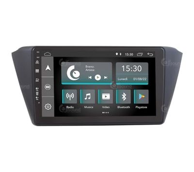 Konkretne radio samochodowe dla Skoda Fabia 2015 Android GPS Bluetooth WiFi USB DAB+ Touchscreen 9" 4core Carplay AndroidAuto