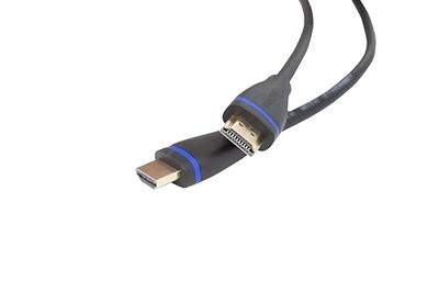 Sky Vision BL-HD 50 HDMI 2.0-kabel, HDR10 en Dolby Atmos-compatibel, 4K / 2K bij 60Hz, Full HD bij 120Hz, ARC-compatibel voor soundbars en AV-ontvangers, 5 meter HDMI-kabel voor computer, soundbars,