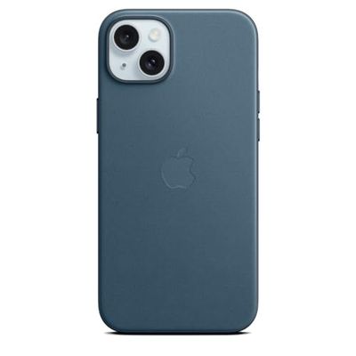 Apple iPhone 15 Plus FineWoven Case with MagSafe - Pacific Blue ​​​​​​​