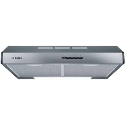 Bosch DUL63CC55 Serie | 4- Campana horizontal, 3 niveles de potencia, de 60 cm, color acero inoxidable