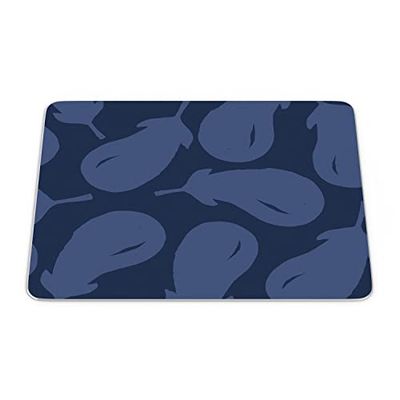 Bonamaison, Rechthoek Pop Art Digital bedrukte muismat, antislip onderkant, voor kantoor en thuis, grootte: 22x18 cm