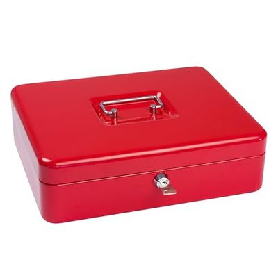 Caja para dinero Sax , color rojo B 30 x H 9 x T 24 cm
