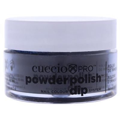 Cuccio Black Blue with Black Undertones Dipping Powder 14g