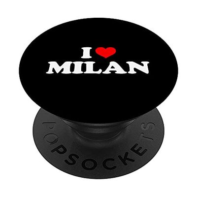 PopSockets Milano - I Heart Milan - Amo Milano PopGrip Intercambiabile
