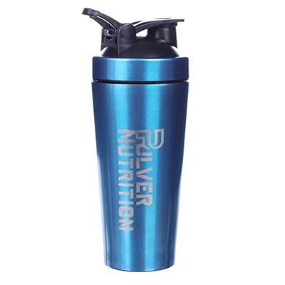 Pulver - Acero inoxidable Shake Cup - Proteine Shaker - Libre de BPA - 1000ml - Thermo - Shaker - Azul