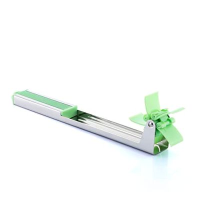 InnovaGoods - Tailleur de Pastèque en Cubes, Coupe Rapide et Uniforme, Poignée Ergonomique, Idéal pour Pastèque et Melon, Vert, Acier Inoxydable