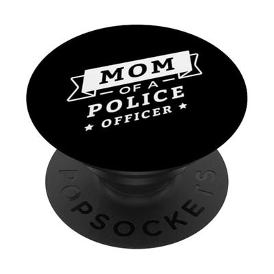 Mamá De Un Oficial De Policía - Divertido PopSockets PopGrip Adhesivo