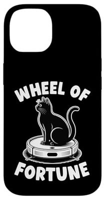 Wheel Of Fortune Cat Joke Robot Vacuum Cleaner Cat Case for iPhone 14