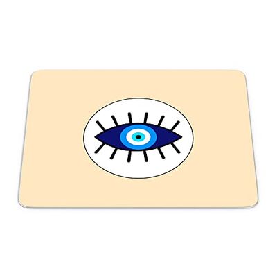 Bonamaison, Rectangle Pop Art Digital Printed Mouse Pad, Non-Slip Base, for Office and Home, Size: 22 x 18 cm