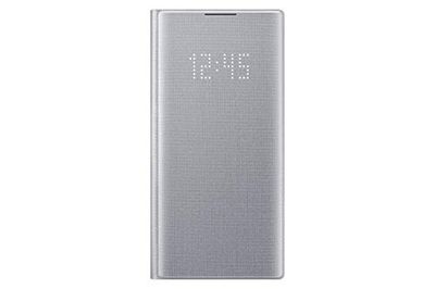 Samsung Original Galaxy Note 10 LED View Cover Case - Silver