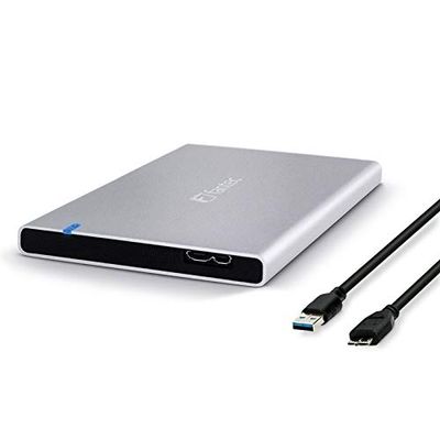 Fantec - ALU7MMU3 - Boîtier externe pour disque dur HDD SATA I/II/III ou SSD de 2,5" (6, 35 cm), hauteur max de 7 mm, USB 3.0