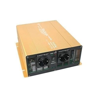 Spanningsomvormer 24V 1500 3000 Watt zuivere SINUS Power USB 2.1A Gold Edition LifePO4 / lithium, lood-, gel of AGM-batterij compatibel