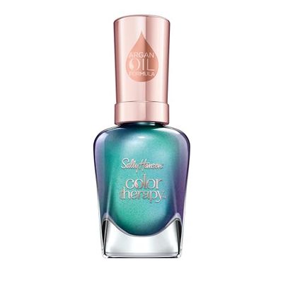 Sally Hansen Colour Therapy Nail Polish with Argan Oil, 14.7 ml, Reflection Pool