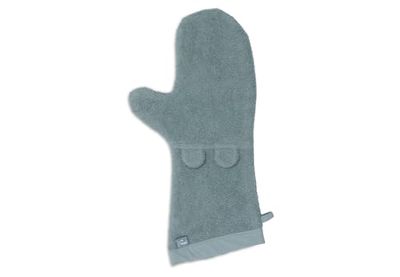 Jollein Rękawice do mycia dla niemowląt - frotte - Sea Green - 42 x 15 cm - 100% bawełna - myjka dla niemowląt - certyfikat Öko-Tex