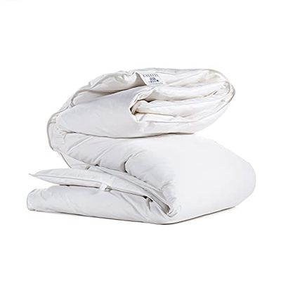 Caleffi 21161 - Edredón nórdico de algodón de Plumas para Cama de Matrimonio, Talla única