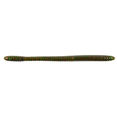 Berkley PowerBait Esca morbida da pesca, diverse dimensioni e forme, Unisex - Adulto, PowerBait Bottom Hopper Worm, Shady Watermelon Candy, 6.25" (12 Count)