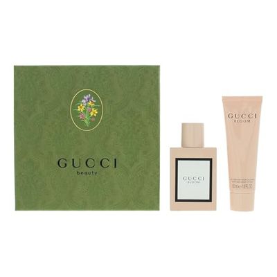 GUCCI Women's Bloom 2 Piece Fragrances Gift Set (EDP 50 ml + Body Lotion 50 ml)
