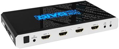 HDFury Diva HDF0140-4K HDMI matrix-schakelaar en extender 4x3 4K HDR signalen met 18Gbps/600MHz doorslijpen en upgraden
