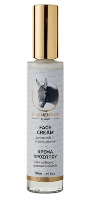 Olivie…Natural Beauty! Crème Visage Anti-Âge/Raffermissant Lait d'Âne, 50 ml