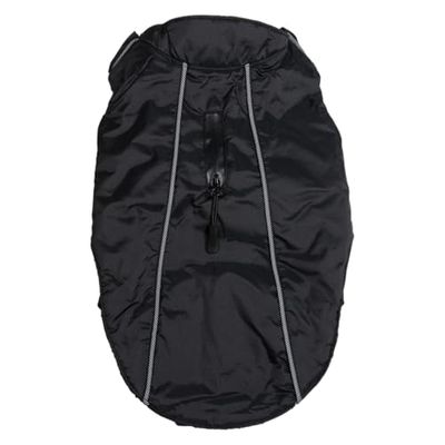 JACK AND VANILLA, Giacca da Esterno Leggera e Isolante per attività all'Aria Aperta, Design Moderno con Tasche con Cerniera, Cappuccio Regolabile, Taglia S, Colore Nero, Modello Expedition