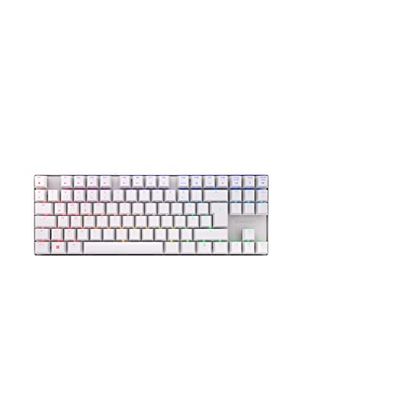 CHERRY MX 8.2 TKL Wireless, Cordless Mechanical Gaming Keyboard without Numeric Keypad, German Layout (QWERTZ), with Metal Transport Case, MX RED Switches, White