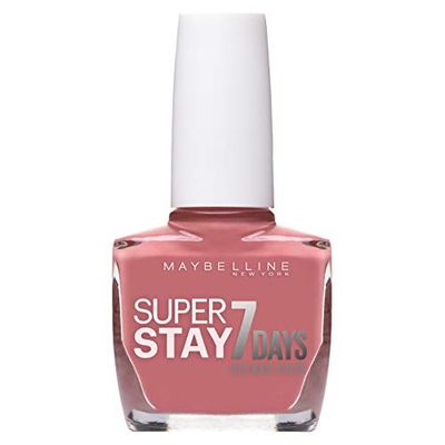 Maybelline New York Superstay 7 Days Smalto Effetto Gel, 135 Nude Rose