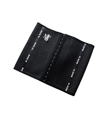 MEIFONI Cinturón de soporte de cintura negro y cuidado de la salud cinturón deportivo soporte cinturón abdominal ráfaga sudor cintura soporte S-tamaño S