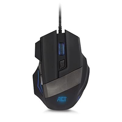 ACT Mouse da gioco cablato con illuminazione 3200 DPI AC5000