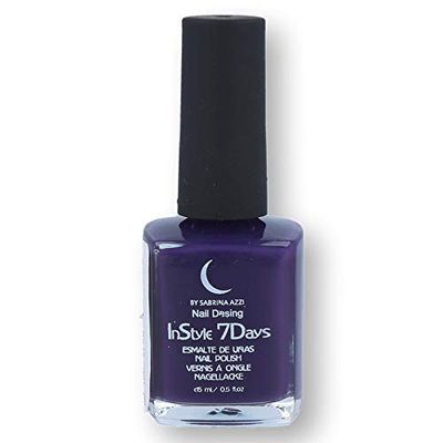 SABRINA AZZI Sabrina Instyle Emalia Ciemny Liliowy 15 ml (186), Standardowy, Pojedynczy