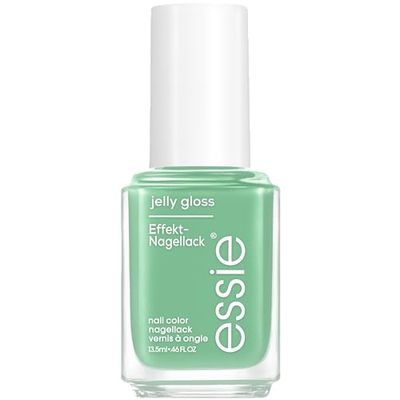 essie Smalto N. 110 cactus jelly, colore verde chiaro, collezione essie jelly gloss, 13,5 ml